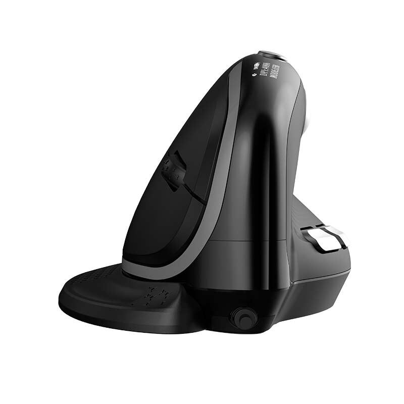 Delux M618XSD vezeték nélküli hanyattegér fekete (6938820409854) - eMAG.hu