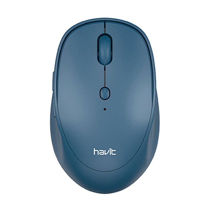 Безжична универсална мишка Havit MS76GT 800-1600 DPI, синя