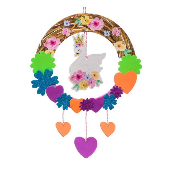 Kit educativ pentru creativitate, Coronita cu gasca, JMB-BBL6728