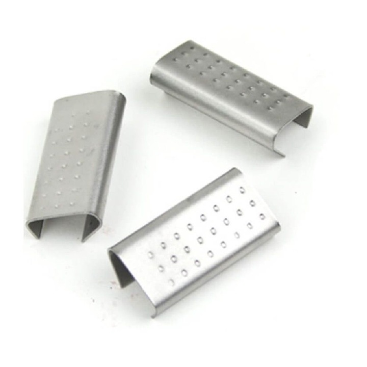 Capse Metal pentru Legare Banda PP/ PET, Dimensiune 6 mm, Cantitate 800 Buc