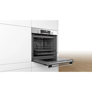 Bosch HBG578ES7F Serie 6 Forno Da Incasso In Acciaio Inox - 71L, Pirolisi, Home Connect