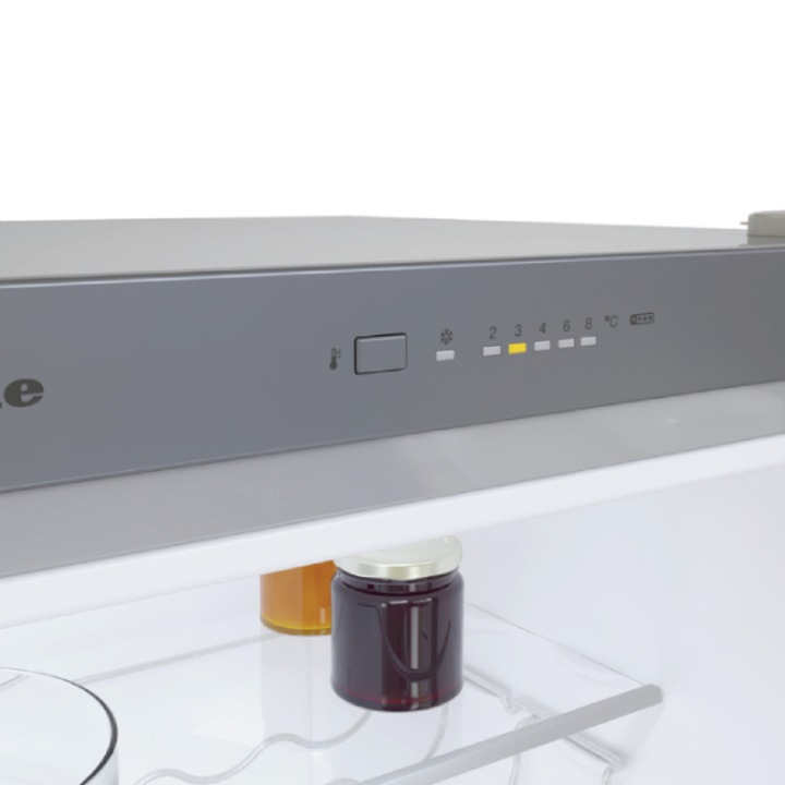 Combina frigorifica, Miele, KD 4072, DailyFresh, EasyControl, XXLBox, Argintiu