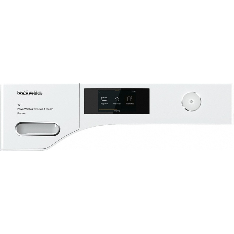 Masina de spalat rufe Miele WWV980WPS EU1 LW Passion, 9 kg, PowerWash 2.0, TwinDos, CapDosing, tambur de economisire a materialului, SteamCare, M-Touch, WiFiConn@ct