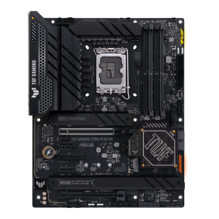 ASUS TUF GAMING Z790-PLUS D4 Alaplap, Socket 1700