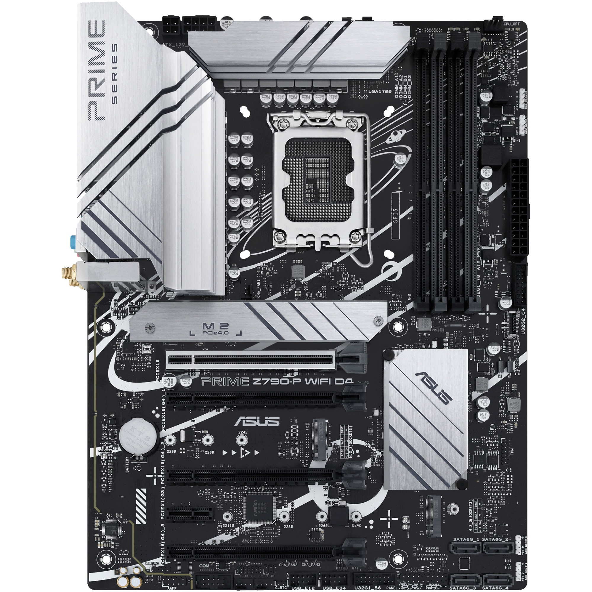 Placa de baza ASUS PRIME Z790-P WIFI DDR4, Socket 1700
