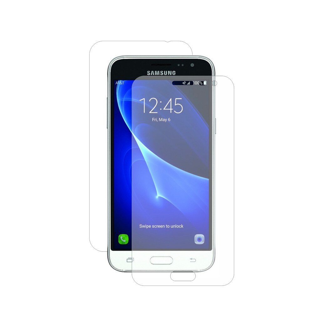 Folie de protectie Clasic Smart Protection Samsung Galaxy J3 (2016) fullbody,protectie completa ecran si spate+Smart Spray®,Smart Squeegee® si microfibra incluse