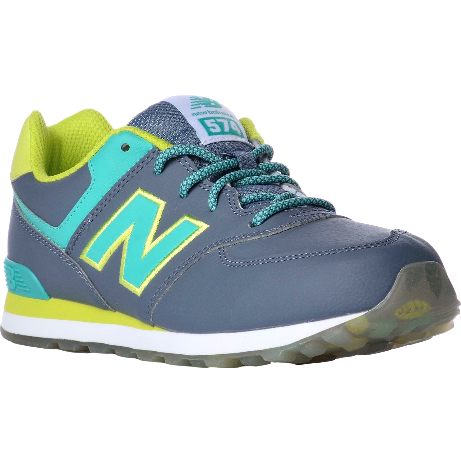 new balance verde limon