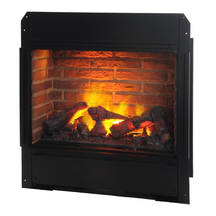 Focar semineu electric incorporabil CH600-H Brick - Dimplex OptiMyst cu sunet