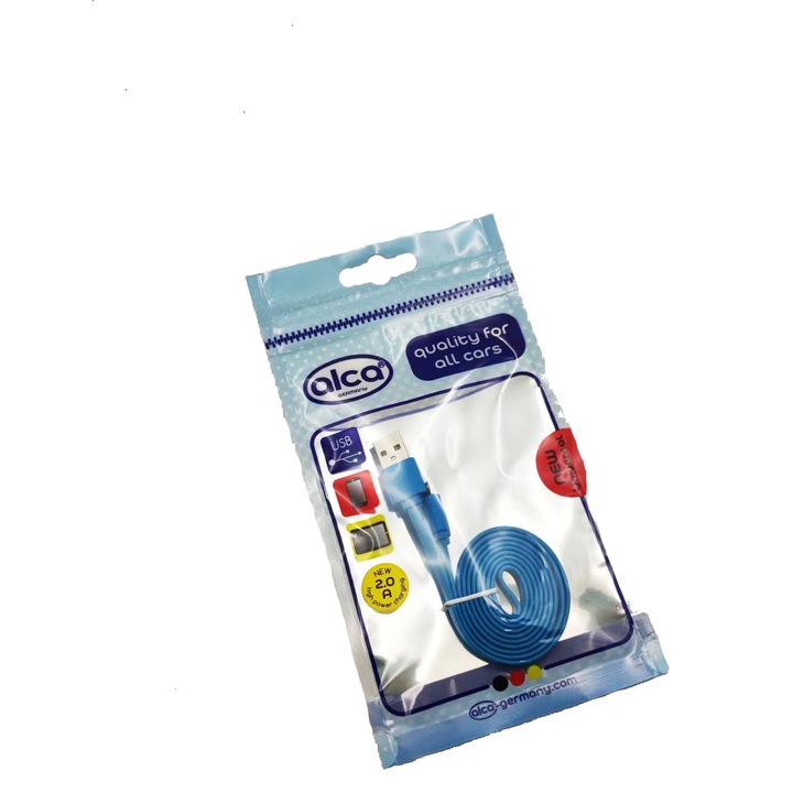 Alca, apple lightning 2.0 USB kábel, kék
