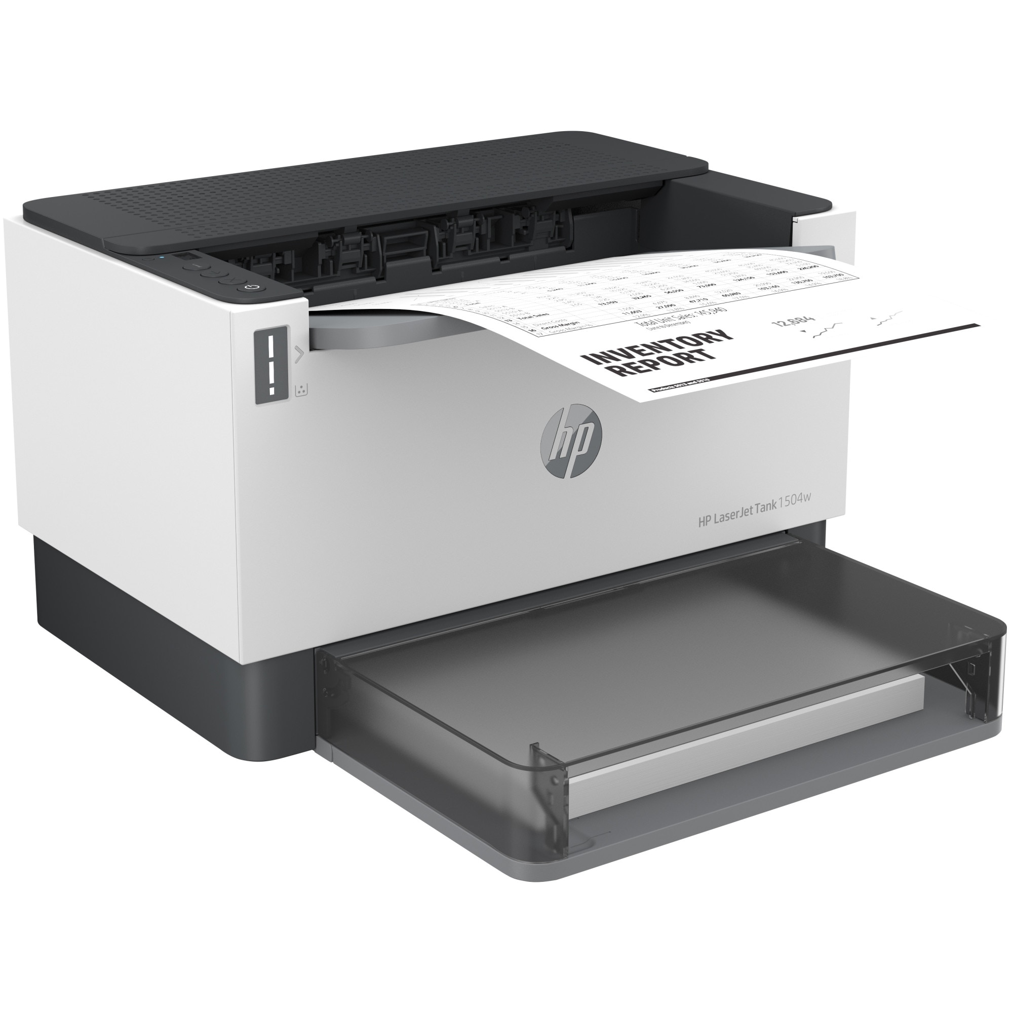 Монохромен лазерен принтер HP LaserJet Tank 1504w, A4, 150 листа, Wifi ...