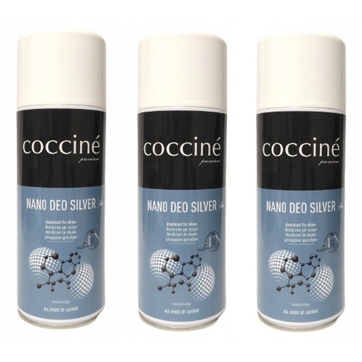 Set 3 odorizante de pantofi Coccine, 400 ml