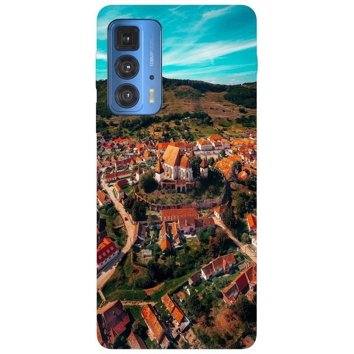 Кейс съвместим с Motorola G51 модел Biertan Румъния, Силикон, TPU, Обратно