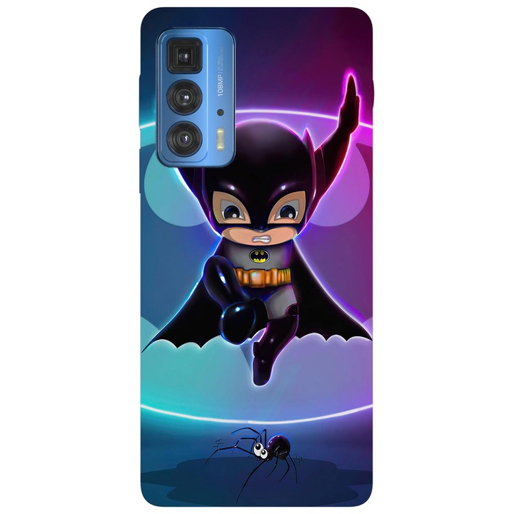 Кейс съвместим с модел Motorola G51 Baby Batman, Силикон, TPU, Обратно