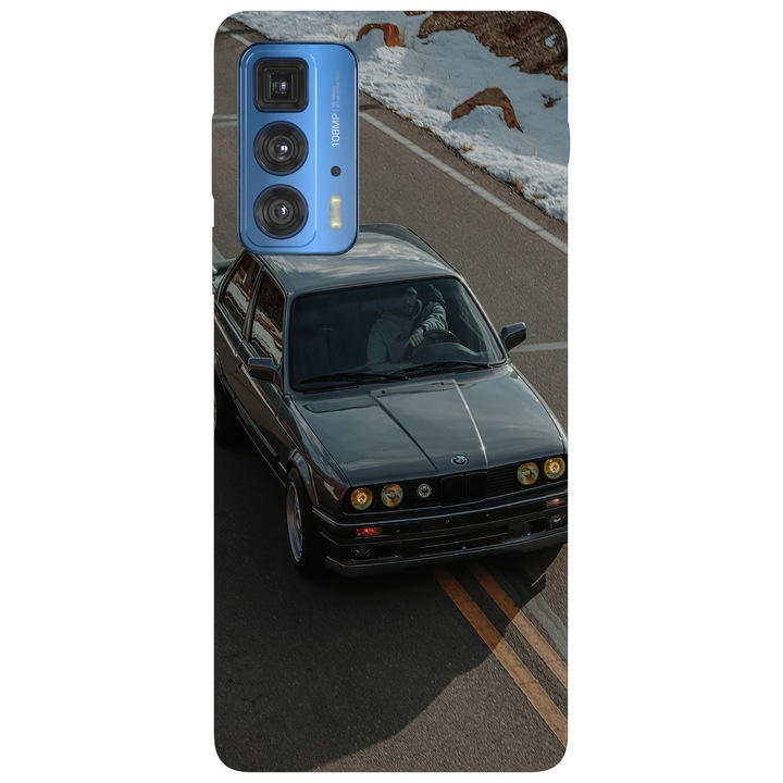 Капак, съвместим с модел Motorola Edge 20 Lite BMW 3 Series E30, силикон, TPU, обратното