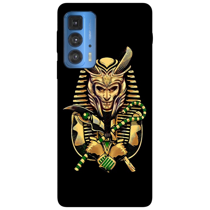 Капак, съвместим с Motorola G50 модел Loki Tut Variant, силикон, TPU, обратно