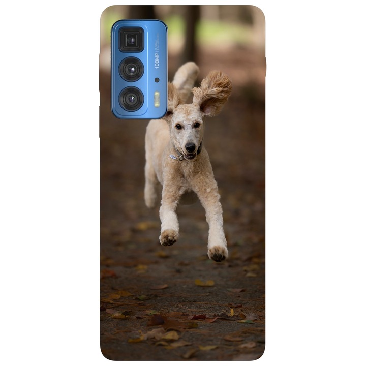 Кейс съвместим с модел Motorola G51 Happiness in wilderness, силикон, TPU, обратното