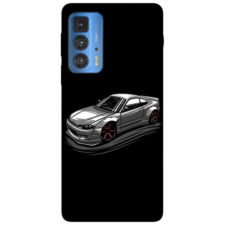 Кейс съвместим с Motorola G51 модел Nissan Silva S15, силикон, TPU, обратното