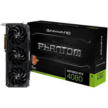 Placa video Gainward GeForce RTX 4080 Phantom, 16GB GDDR6X, 256-bit