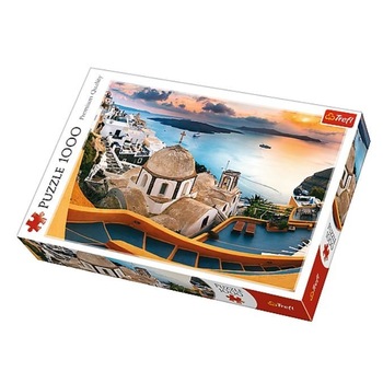 Puzzle Trefl, Santorini, 1000 piese Puzzle Trefl, Santorini, 1000 piese