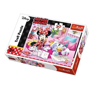 Puzzle Trefl, Disney Minnie Mouse, Cele mai bune prietene, 30 piese Puzzle Trefl, Disney Minnie Mouse, Cele mai bune prietene, 30 piese