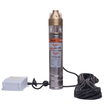 Pompa submersibila apa curata Ruris Aqua 105,corp inox, 1500 W, 2.6m³/h debit apa, 140 m inaltime refulare, 15 m adancime absorbtie, 35°C temperatura maxima, 30 m lungime cablu Pompa submersibila apa curata Ruris Aqua 105,corp inox, 1500 W, 2.6m³/h debit apa, 140 m inaltime refulare, 15 m adancime absorbtie, 35°C temperatura maxima, 30 m lungime cablu