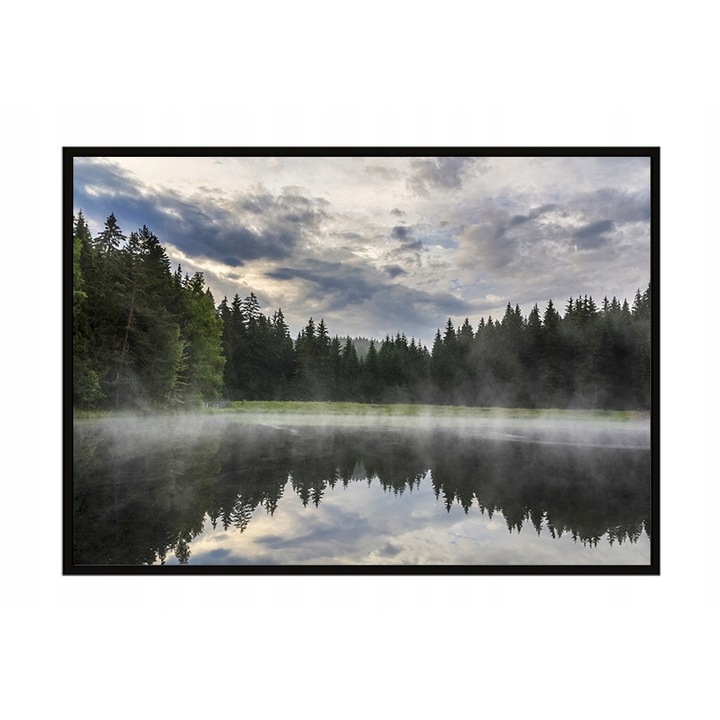 Poster decorativ cu rama PoStar, 33 x 43 cm, MDF, Multicolor