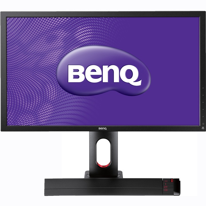 Monitor Gaming LED TN Benq 27", Wide, FHD, HDMI, DisplayPort, 120Hz, 1ms, Flicker-Free, XL2720T, Negru