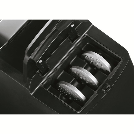 Masina de tocat carne Bosch MFW67440, 2000 W, 3.5 Kg/min, Negru/Argintiu