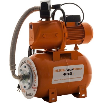 Hidrofor Ruris AquaPower 4010, 1800 W, 24 l, debit 60 l/min, refulare 70 m Hidrofor Ruris AquaPower 4010, 1800 W, 24 l, debit 60 l/min, refulare 70 m