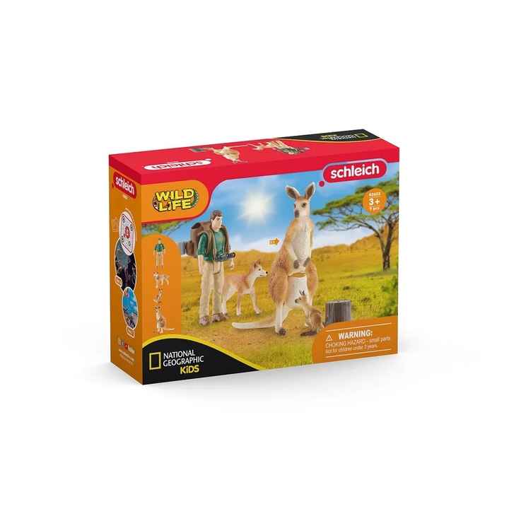 Set de joaca Schleich, Wild Life, Aventuri din Savana