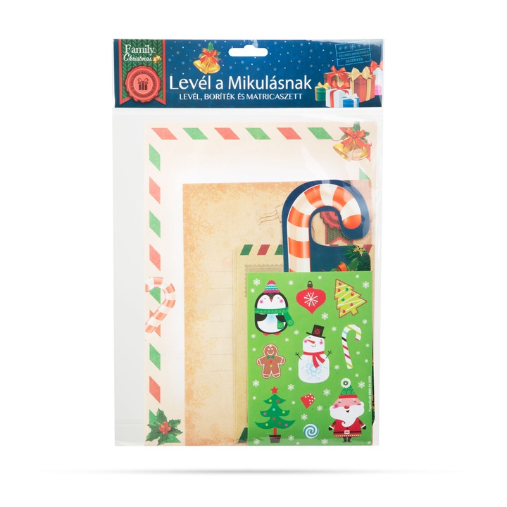 Set Scrisori Catre Mos Craciun - 12 Piese - 58684