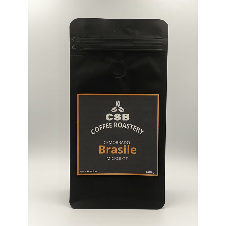 Cafea boabe de specialitate proaspat prajita, CSB Coffee Roastery, Brazilia, 500 g