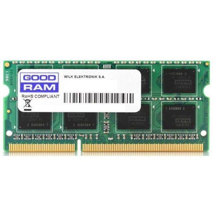 Memorie Laptop GOODRAM GR1333S364L9S/4G, DDR3, 1x4GB, 1333 MHz