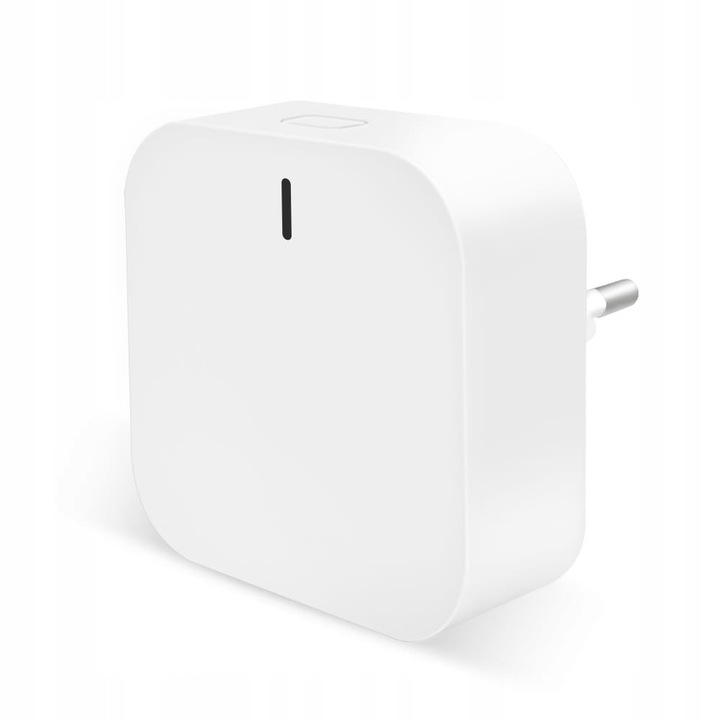 Intelligens otthoni átjáró, Zigbee 3.0, Bluetooth, Tuya/SmartLife alkalmazás, Alexa/Google Home kompatibilis, fehér