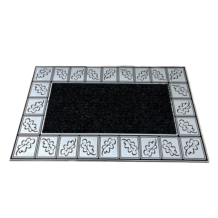 Gumi és polipropilén szőnyeg, AMUR LEVELEK 75 x 45 cm