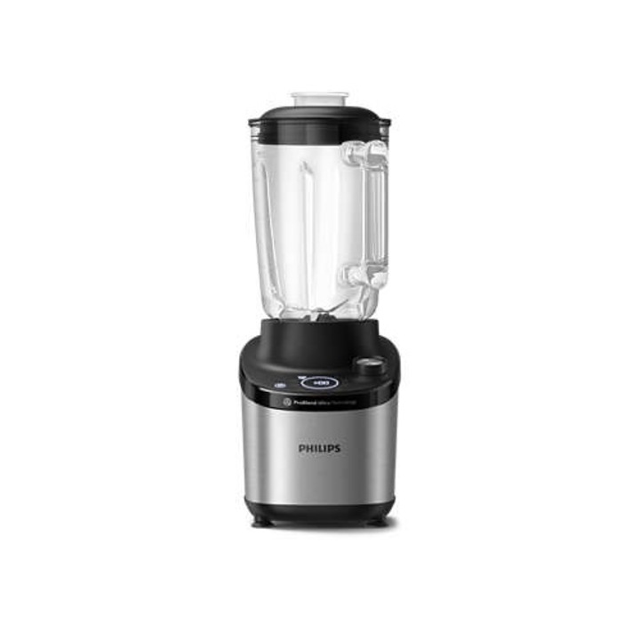 Блендер PHILIPS Series 7000 HR3760/00, 2л, 1500W, 12 степени на скорост, черно-сребрист