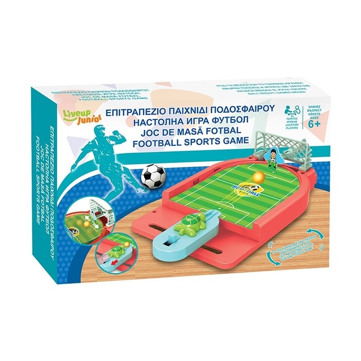 Asztalifoci játék békavetővel 2 játékos részére, Avaleea