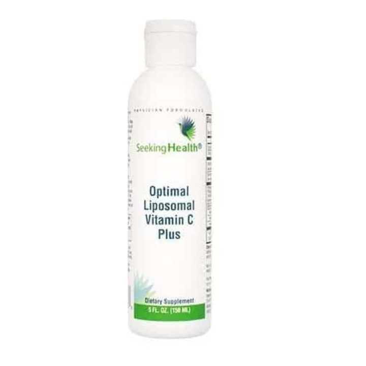 Optimal Vitamina C lipozomala Plus Vitamina C lichida, Seeking Health,  150ml - eMAG.ro