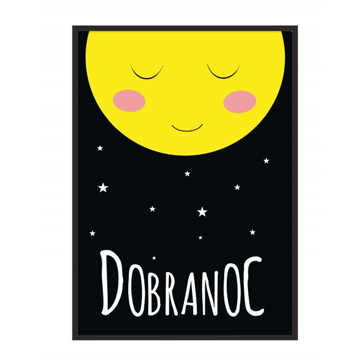 Poster decorativ cu rama PoStar, 33 x 43 cm, MDF, Multicolor