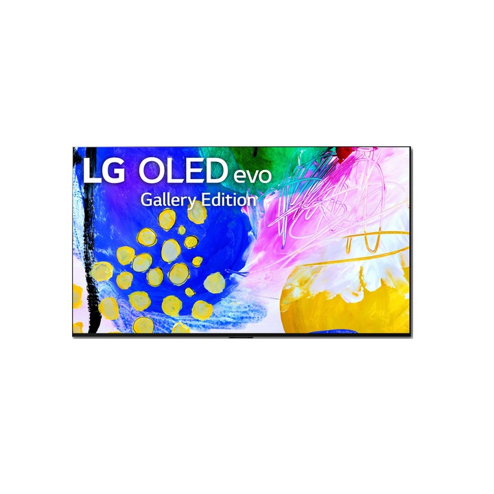 Televizor OLED LG OLED55G29LA, Smart TV 4K UHD, HDR, control vocal, functie de inregistrare, 139 cm, negru