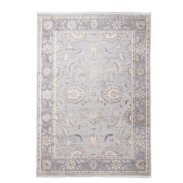 Covor, Royal Carpet, Poliester, 160 x 230 cm, Gri