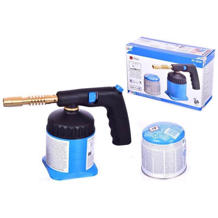 Газова горелка за запояване, пиезо - HBM 52190