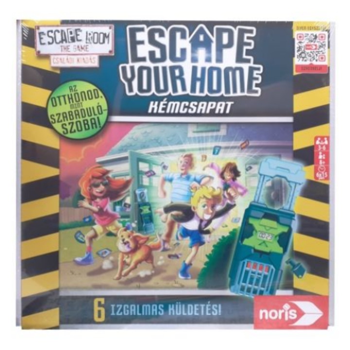 Simba Toys Escape Your Home Kémcsapat társasjáték (606101975006) (ST606101975006)