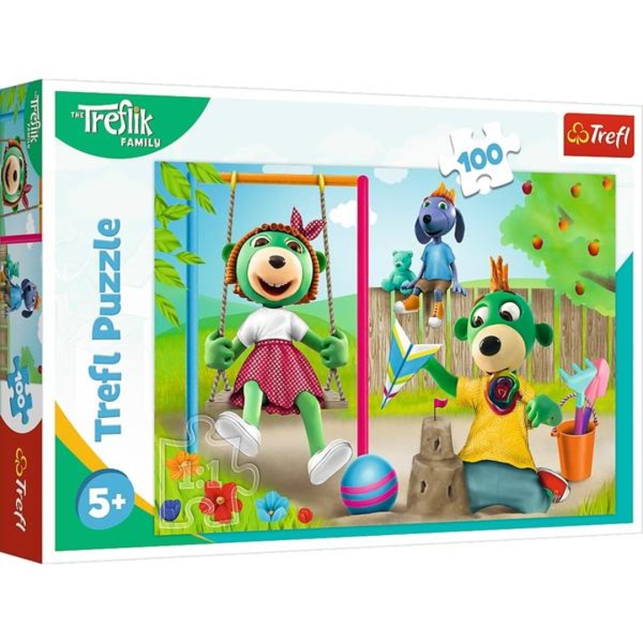 Trefl: Treflik a kertben – 100 darabos puzzle