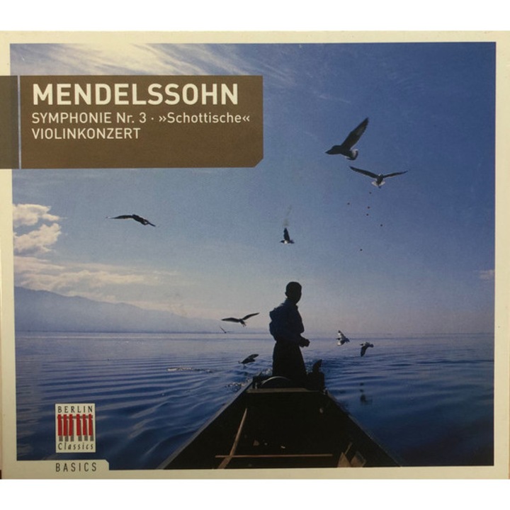 Mendelssohn - Symphony 3, Violin Concerto. Franz Konwitschny, Igor Oistrach CD