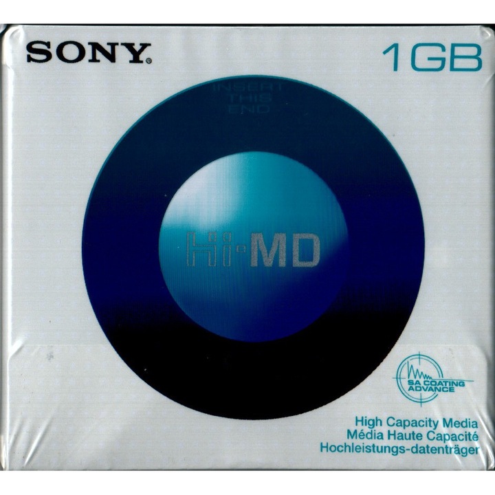 SONY Hi-MD 1 GB MiniDisc