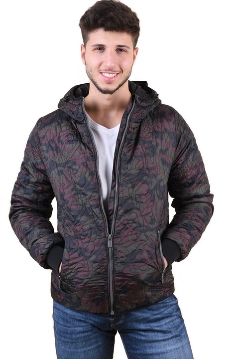 Geaca barbati Dark Camouflage, Multicolor, Urban Surface, Marimea S EU