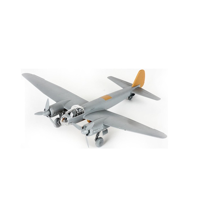 Kit Macheta Aeromodele de Construit Zvezda German Torpedo Bomber Junkers Ju 88 A-5/A-17 1:72 ZVEZ 7284