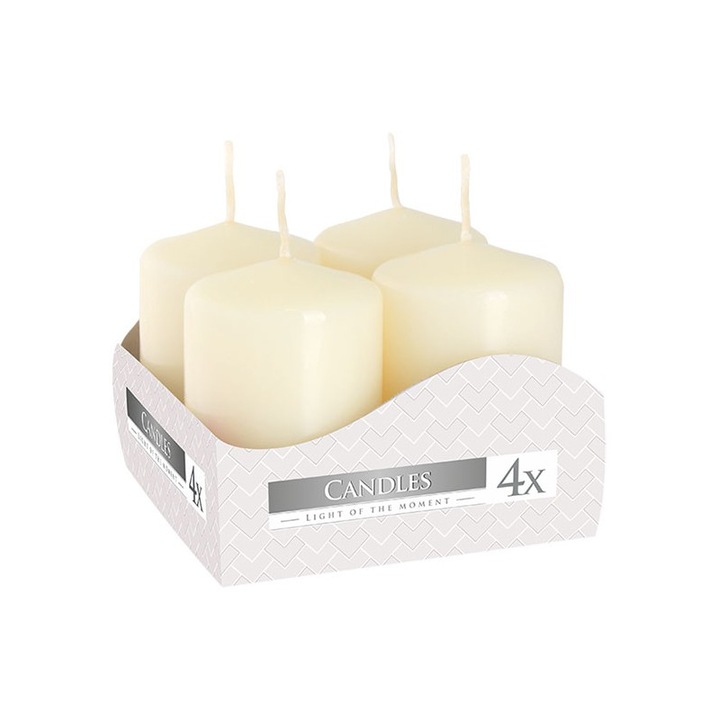Комплект кремави свещи SW40/60-011 4 бр