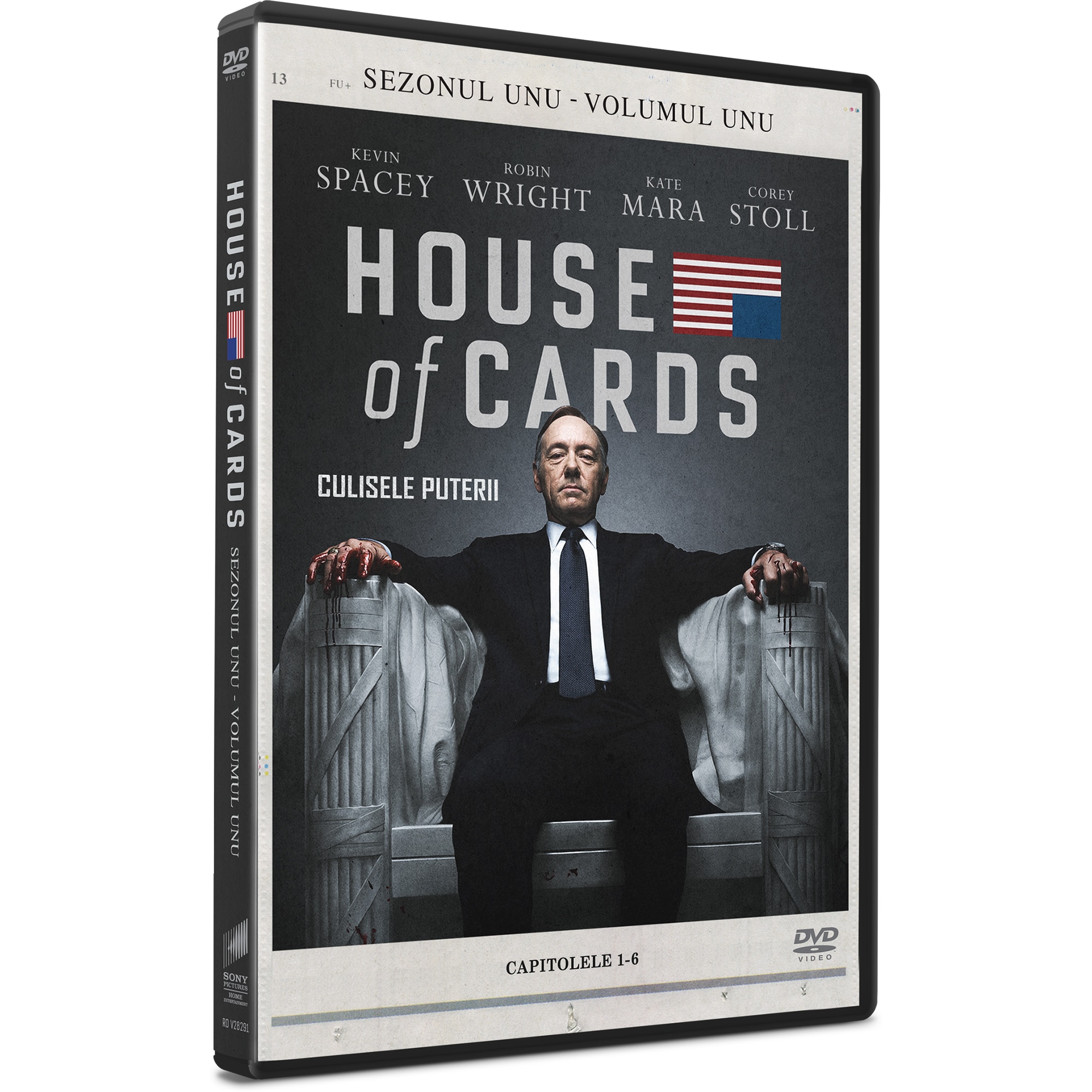 House of Cards S01, Volume 1 (chapters 1-6) [DVD] [2013]